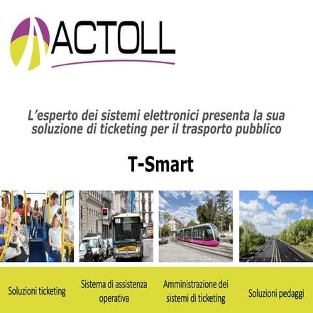 Actoll - soluzione e-ticketing t-smart