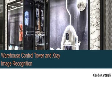 Warehouse Control Tower and Xray Image Recognition