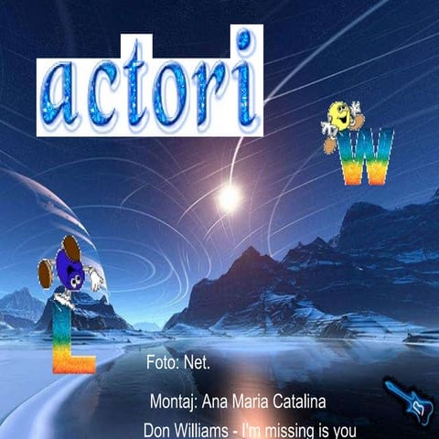 Actori In Actualitate  M W