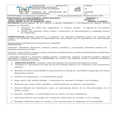 Actos pedagogios  enero diciembre de 2016  5- de 7°-8°-9°- (recuperado)