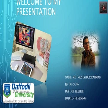 Application of computer in Textile