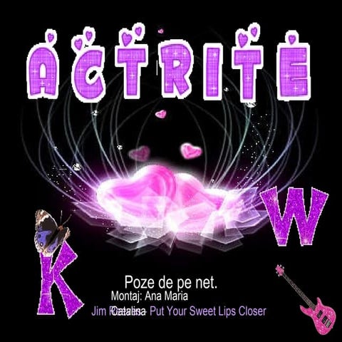 Actrite In Actualitate  (K W)