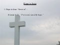 Hope In Jesus