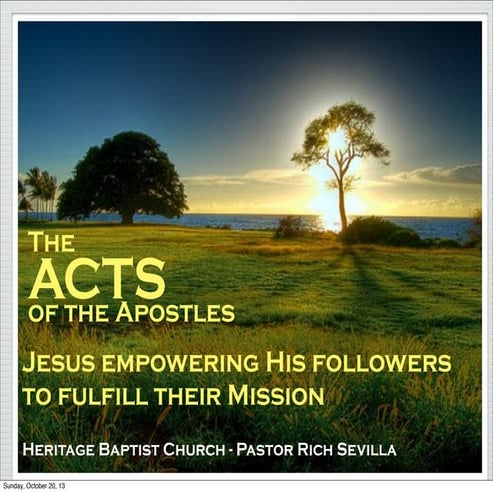 A Model for Gospel Preaching - Acts 3:11 - 26
