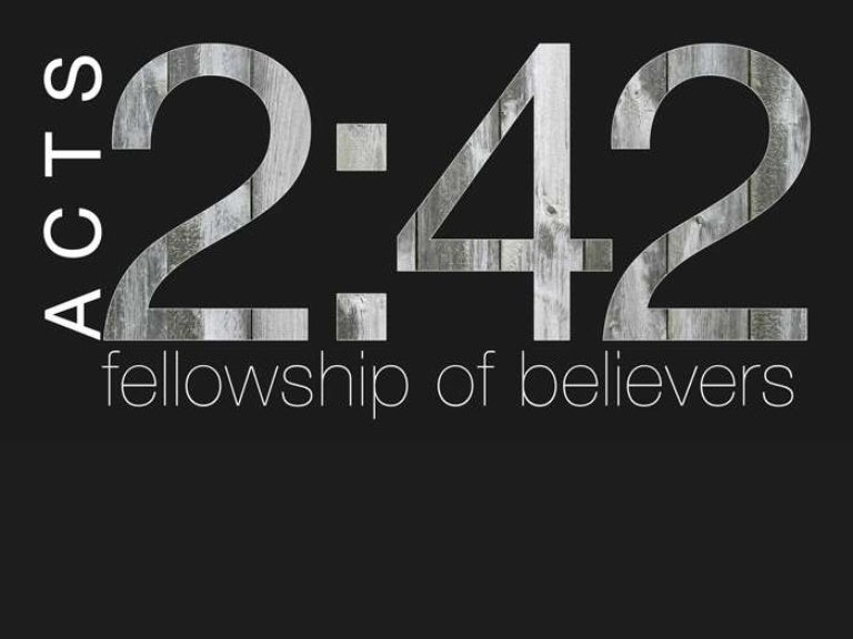 Acts 242 believers