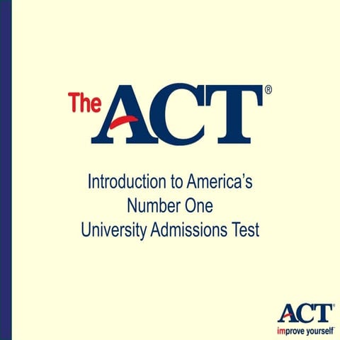 Act seminar presentation