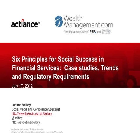 Act six principles digital marketing reg rep 7 18