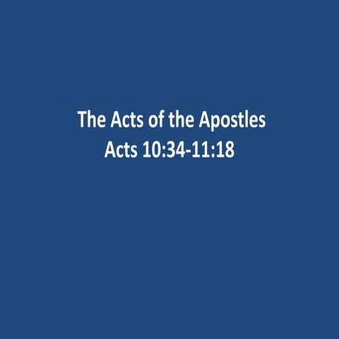 Acts Lesson 24