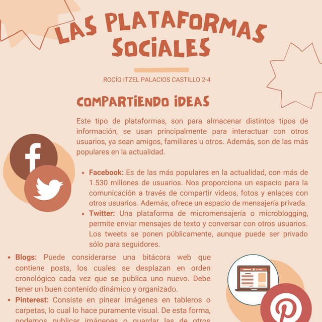 PLATAFORMAS SOCIALES Y REDES SOCIALES