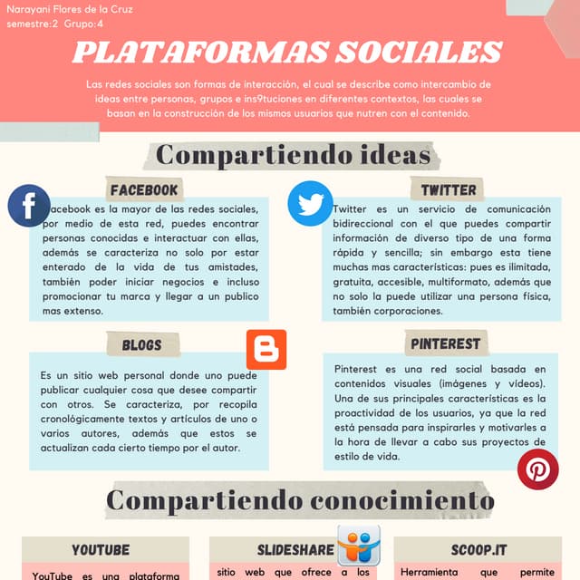 Infografía de las redes sociales | PDF