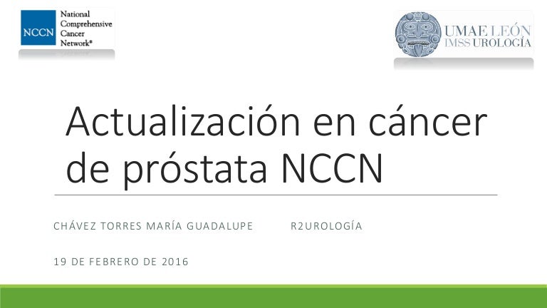 próstata nccn