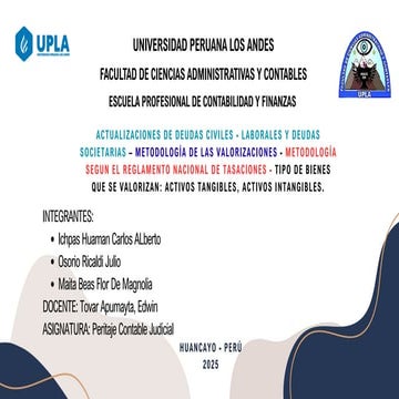 Actualizaciones de Deudas Civiles - Laborales y Deudas Societarias – Metodolo...