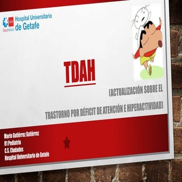 Actualización TDAH 2017