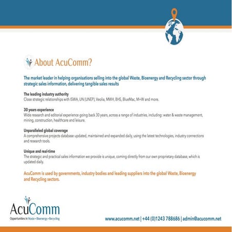 About AcuComm | PDF