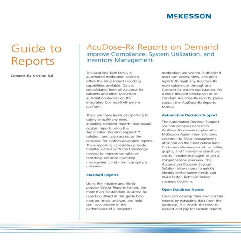 AcuDose-Rx helps improve Compliance and system Utilization in aa ...