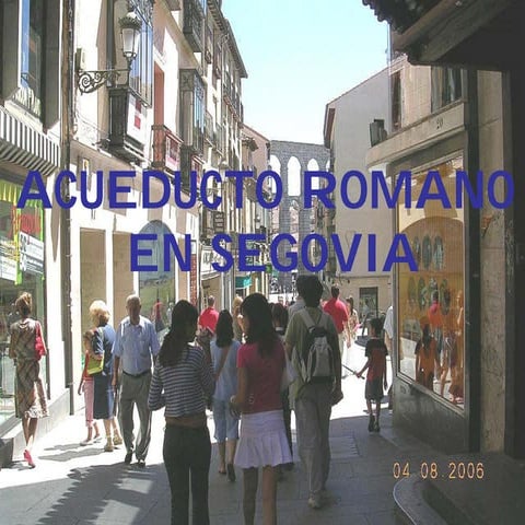 Acueducto romano en segovia vsf 2006