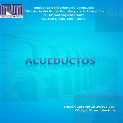 Acueductos | PPTX