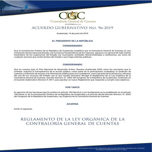 ACUERDO A-039-2023 NORMAS GENERALES Y TECNICAS DE CONTROL INTERNO ...
