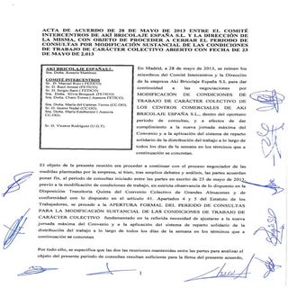 Acuerdo 28 de mayo 2013