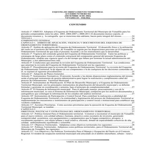 Acuerdo mpal eot venadillo | DOC