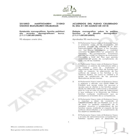 Acuerdo pleno familial