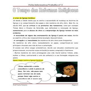 A cultura do palácio  ficha 3