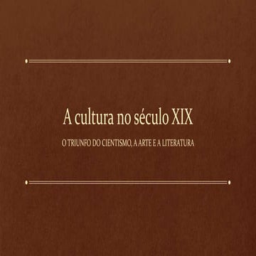 A Sociedade no Século XIX | PPTX