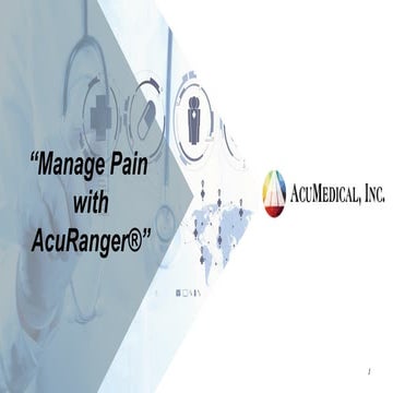 AcuMedical, Inc. - Pitchdeck