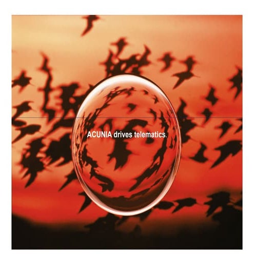 ACUNIA Telematics Field Test - A working solution today - F Vandemeulebroucke