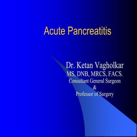 Surgery for pancreatic cancer | PDF