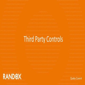 Acusera Third Party Controls