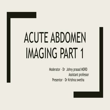 Acute Abdomen Imaging 2 Pptxacute Abdomen Imaging 2 Pptxacute Abdomen