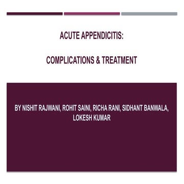 acute appendicitis in children etio.pptx