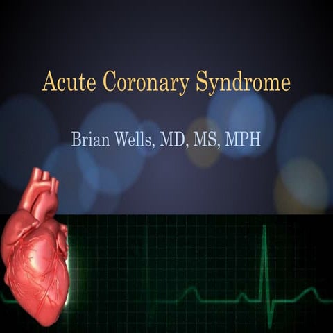Acute Coronary Syndrome