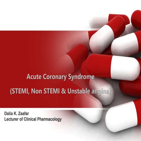 Acute coronary syndrome ppt