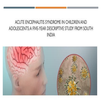Acute Encephalitis Syndrome in Children and Adolescents.pptx