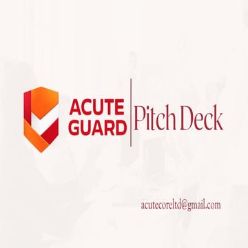 Acute Guard®: Affordable Antivirus Solutions for Emerging Markets | PDF