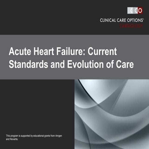 Management of Acute Heart Failure | PDF