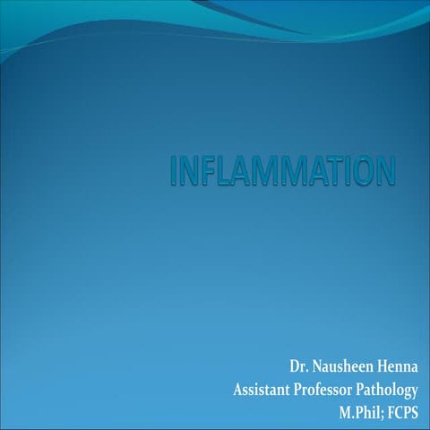 Acute inflammation(pathology)