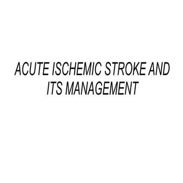 Management of acute_ischemic_sroke .pptx