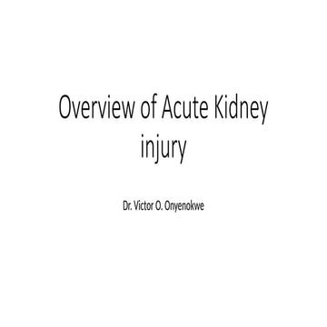 Definition and staging criteria of acute kidney injury in adults up ...