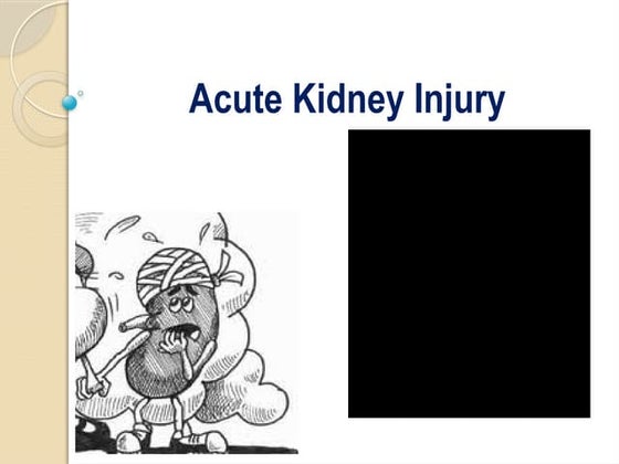 Approach to a child with acute kidney injury