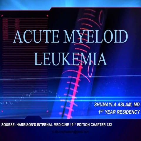 Acute myeloid leukemia