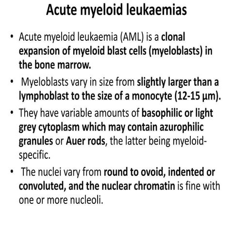 Acute Myeloid Leukemia(AML).pptx