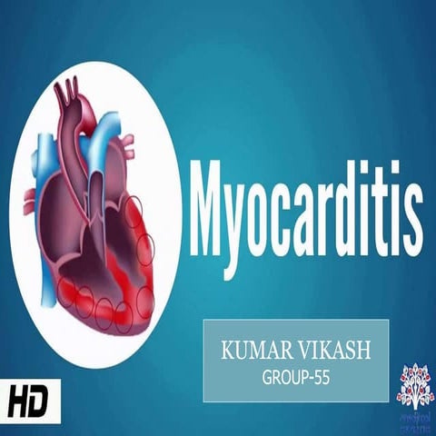 Acute myocarditis - Dr.vikash kumar, BSMU | PPT