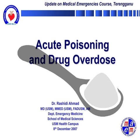 Acute poisoning