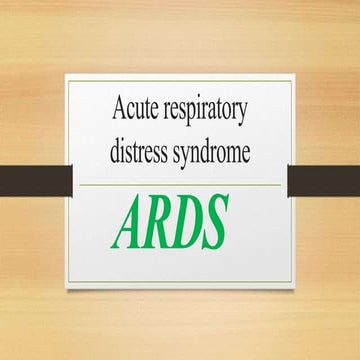 Acute respiratory distress syndrome.pptx