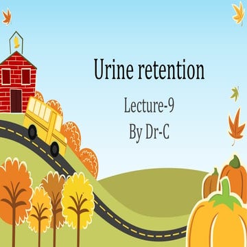 Urine Retention