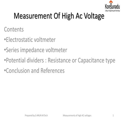 Ac voltage