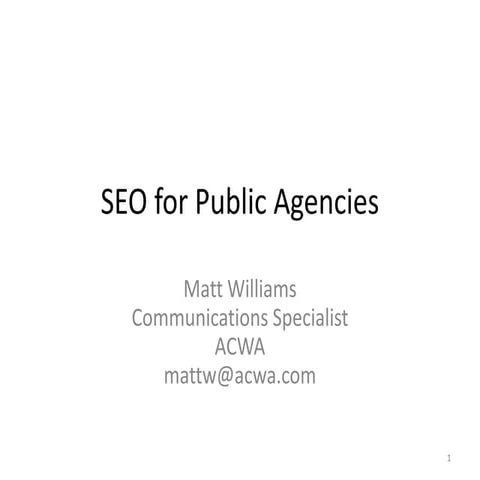 Acwa seo